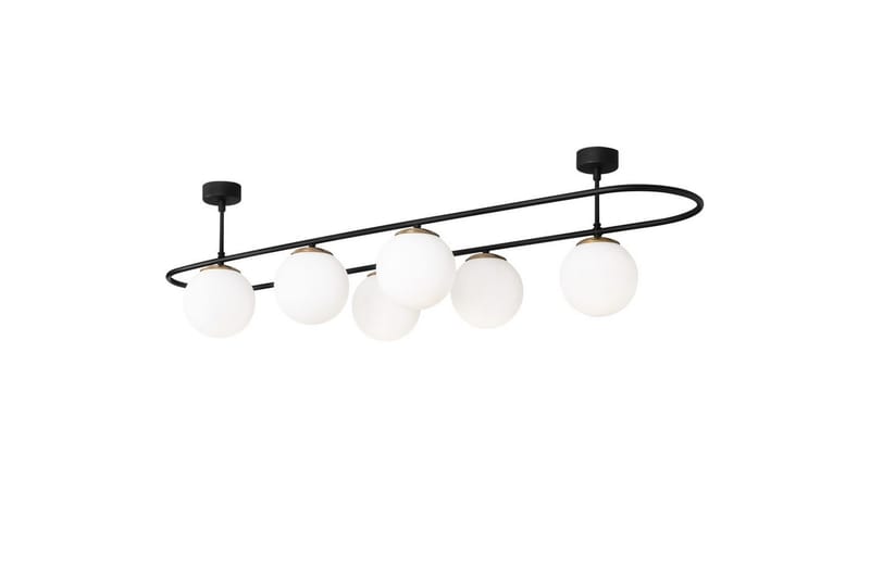 Taklampa Wynel Svart / Vit Sex Socket - Sex Socket - Belysning - Lampor & belysning inomhus - Fönsterlampa