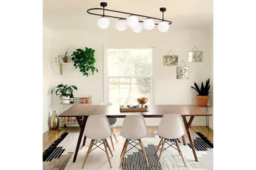 Taklampa Wynel Svart / Vit Sex Socket - Sex Socket - Belysning - Lampor & belysning inomhus - Fönsterlampa