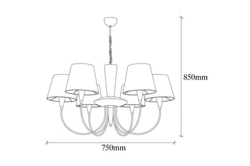 Taklampa Yelra Antik - Guld - Belysning - Lampor & belysning inomhus - Fönsterlampa