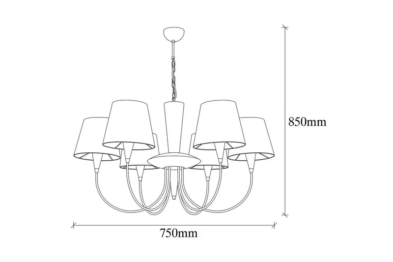Taklampa Yelra Antik - Guld - Belysning - Lampor & belysning inomhus - Fönsterlampa