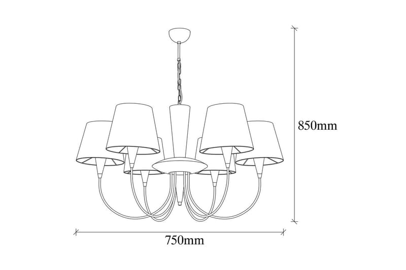 Taklampa Yelra Antik - Guld - Belysning - Lampor & belysning inomhus - Fönsterlampa