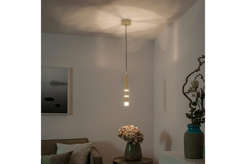 Taklampa Pure Vega - 12x120x12 cm, Matt mässing - Belysning - Lampor & belysning inomhus - Fönsterlampa