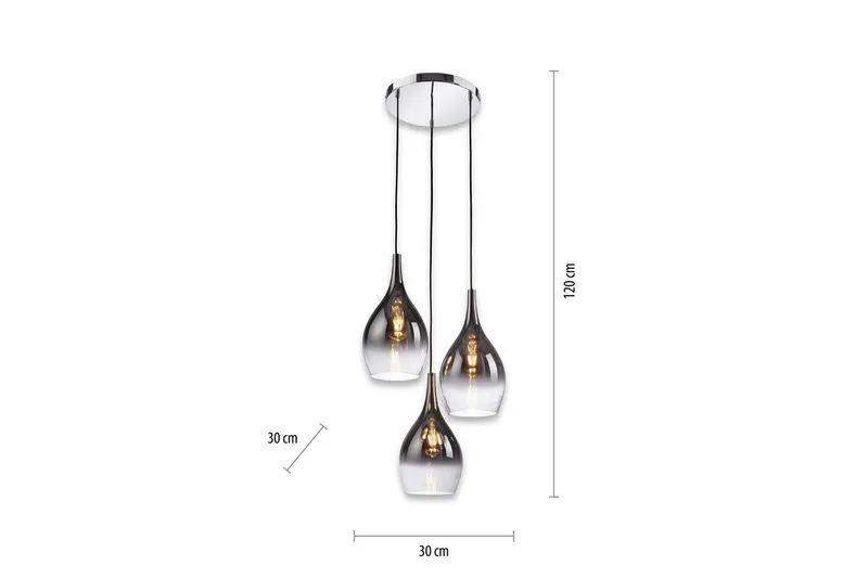 Taklampa Pilua - 43x120x43 cm - Belysning - Lampor & belysning inomhus - Fönsterlampa