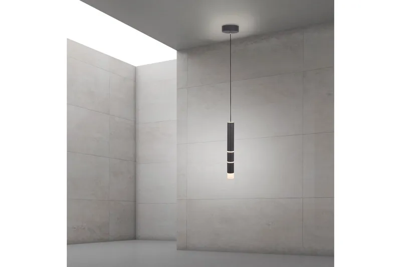 Taklampa Pure Vega - 12x120x12 cm, Svart - Belysning - Lampor & belysning inomhus - Fönsterlampa