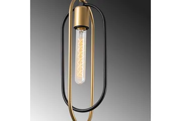 Taklampa Pindor Thre svart / guld - Svart - Belysning - Lampor & belysning inomhus - Fönsterlampa