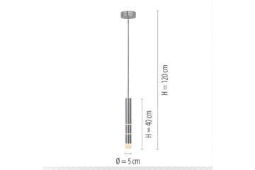 Taklampa Pure Vega - 12x120x12 cm, Aluminium - Belysning - Lampor & belysning inomhus - Fönsterlampa