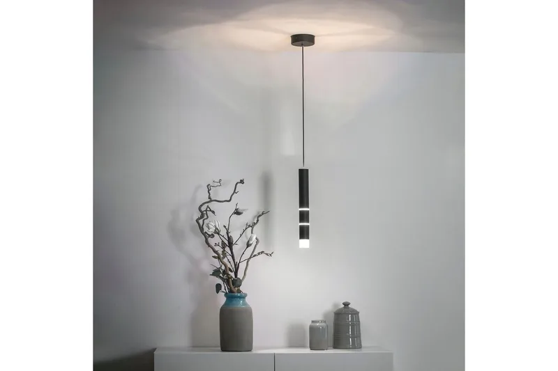 Taklampa Pure Vega - 12x120x12 cm, Svart - Belysning - Lampor & belysning inomhus - Fönsterlampa