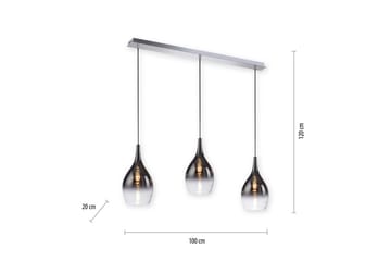 Taklampa Pilua - 20x120x110 cm - Belysning - Lampor & belysning inomhus - Fönsterlampa