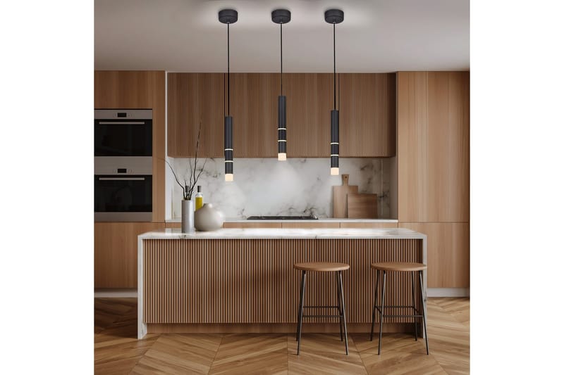 Taklampa Pure Vega - 12x120x12 cm, Svart - Belysning - Lampor & belysning inomhus - Fönsterlampa