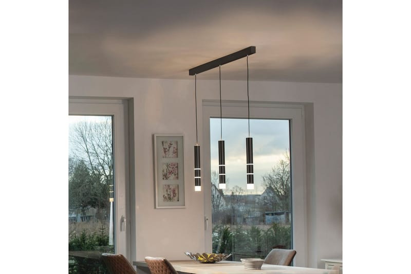 Taklampa Pure Vega - 5x120x120 cm, Svart - Belysning - Lampor & belysning inomhus - Fönsterlampa
