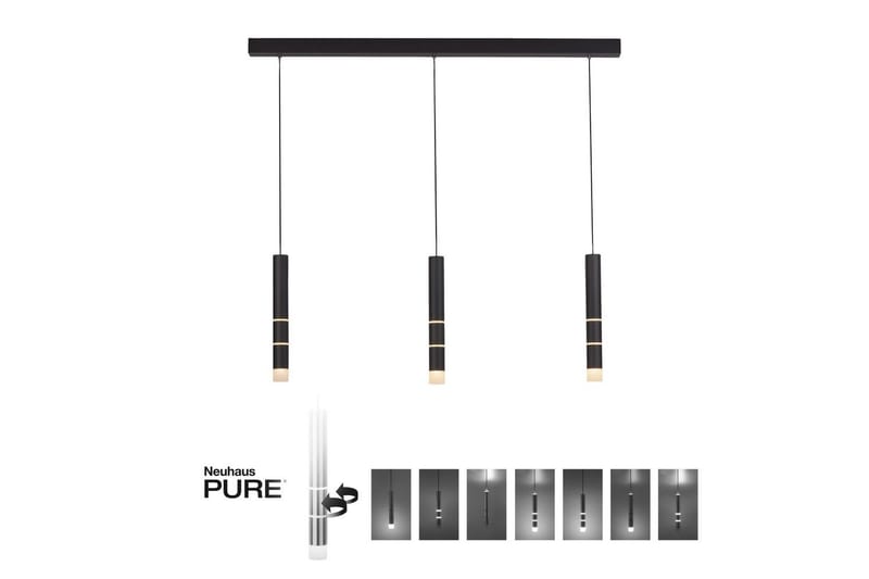 Taklampa Pure Vega - 5x120x120 cm, Svart - Belysning - Lampor & belysning inomhus - Fönsterlampa