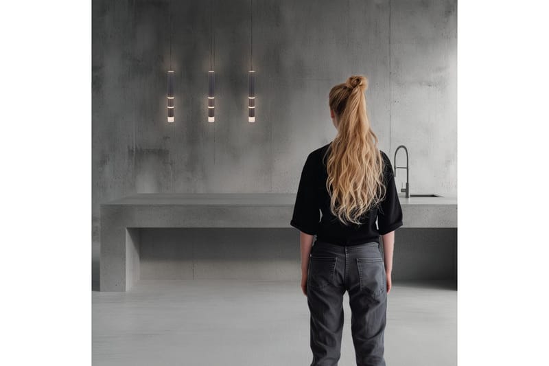 Taklampa Pure Vega - 5x120x120 cm, Svart - Belysning - Lampor & belysning inomhus - Fönsterlampa