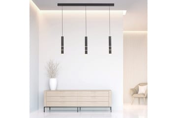 Taklampa Pure Vega - 5x120x120 cm, Svart - Belysning - Lampor & belysning inomhus - Fönsterlampa