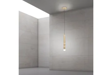 Taklampa Pure Vega - 12x120x12 cm, Matt mässing - Belysning - Lampor & belysning inomhus - Fönsterlampa