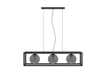 Takpendel Eglo Arangona Svart/Grå Ram med 3 Lampor - Belysning - Lampor & belysning inomhus - Fönsterlampa