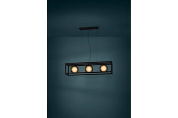 Takpendel Eglo Arangona Svart/Grå Ram med 3 Lampor - Belysning - Lampor & belysning inomhus - Fönsterlampa