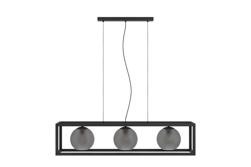Takpendel Eglo Arangona Svart/Grå Ram med 3 Lampor - Belysning - Lampor & belysning inomhus - Fönsterlampa