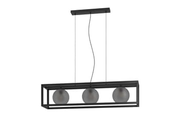 Takpendel Eglo Arangona Svart/Grå Ram med 3 Lampor - Belysning - Lampor & belysning inomhus - Fönsterlampa