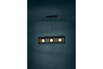Takpendel Eglo Arangona Svart/Grå Ram med 3 Lampor - Belysning - Lampor & belysning inomhus - Fönsterlampa
