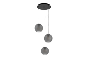 Takpendel Eglo Arangona Svart/Grå Rondell med 3 Lampor - Belysning - Lampor & belysning inomhus - Fönsterlampa