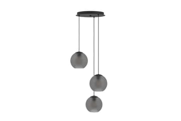 Takpendel Eglo Arangona Svart/Grå Rondell med 3 Lampor - Belysning - Lampor & belysning inomhus - Fönsterlampa
