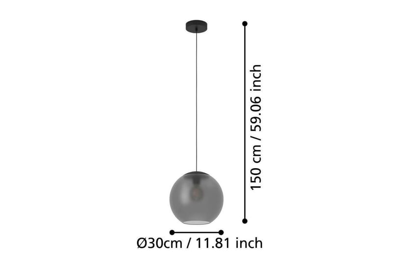 Takpendel Eglo Arangona Svart/Grå - Belysning - Lampor & belysning inomhus - Fönsterlampa