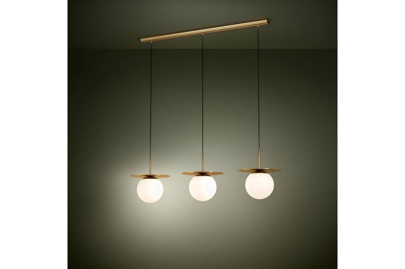 Takpendel Eglo Arenales Mässing/Opalvit med 3 Lampor - Belysning - Lampor & belysning inomhus - Fönsterlampa