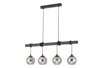 Takpendel Eglo Argallo Svart/Transparent med 4 Lampor - Belysning - Lampor & belysning inomhus - Fönsterlampa