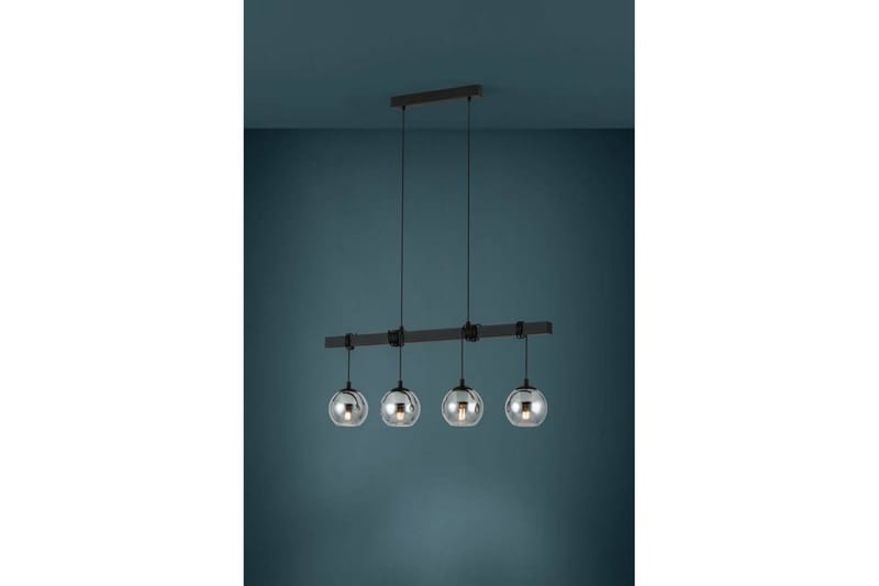 Takpendel Eglo Argallo Svart/Transparent med 4 Lampor - Belysning - Lampor & belysning inomhus - Fönsterlampa