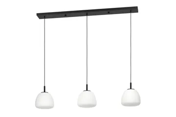 Takpendel Eglo Balmes Svart/Opalvit med 3 Lampor - Belysning - Lampor & belysning inomhus - Fönsterlampa