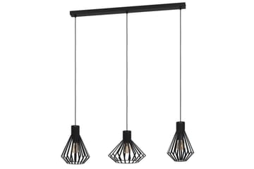 Takpendel Eglo Basidano Svart med 3 Lampor - Belysning - Lampor & belysning inomhus - Fönsterlampa