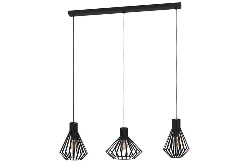 Takpendel Eglo Basidano Svart med 3 Lampor