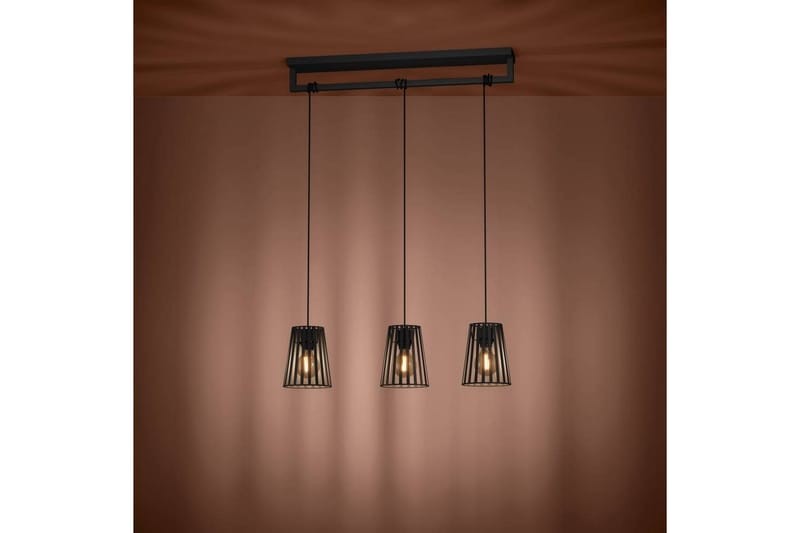 Takpendel Eglo Bogota Svart med 3 Lampor - Belysning - Lampor & belysning inomhus - Fönsterlampa