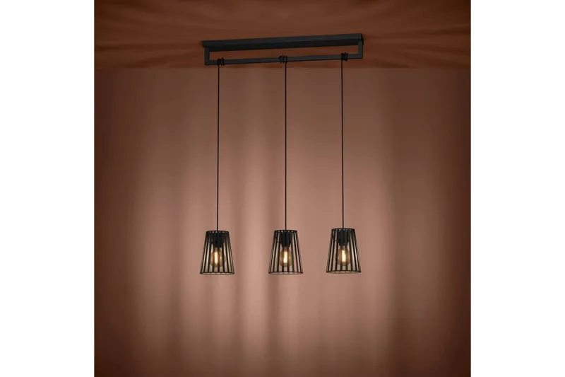 Takpendel Eglo Bogota Svart med 3 Lampor - Belysning - Lampor & belysning inomhus - Fönsterlampa