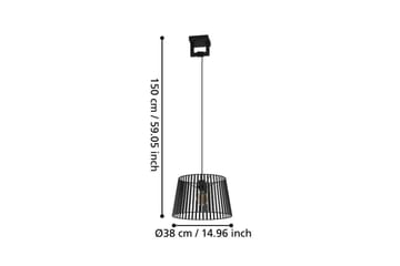 Takpendel Eglo Bogota Svart - Belysning - Lampor & belysning inomhus - Fönsterlampa