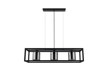 Takpendel Eglo Brisling Svart/Transparent Ram med 3 Lampor - Belysning - Lampor & belysning inomhus - Fönsterlampa
