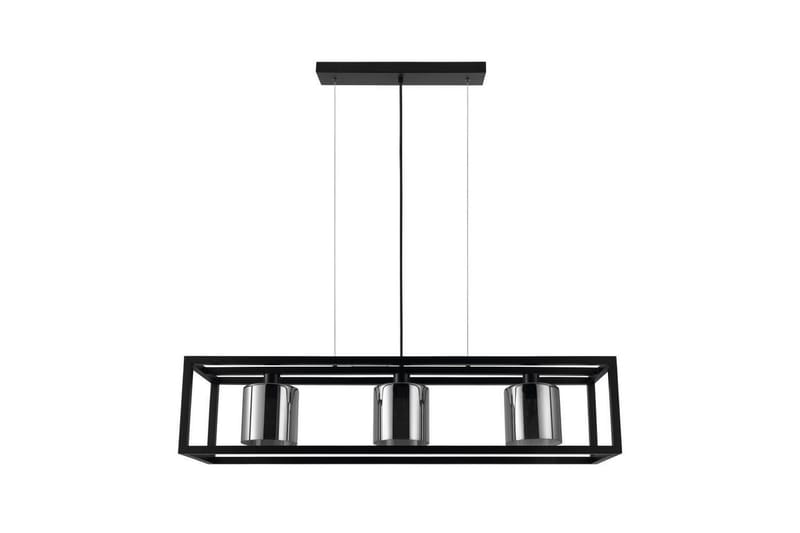 Takpendel Eglo Brisling Svart/Transparent Ram med 3 Lampor - Belysning - Lampor & belysning inomhus - Fönsterlampa
