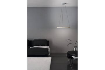 Takpendel Eglo Cadinaro Grå/Trä Rondell - Belysning - Lampor & belysning inomhus - Fönsterlampa