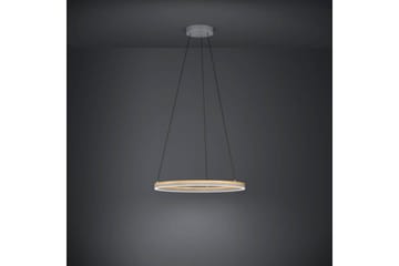 Takpendel Eglo Cadinaro Grå/Trä Rondell - Belysning - Lampor & belysning inomhus - Fönsterlampa