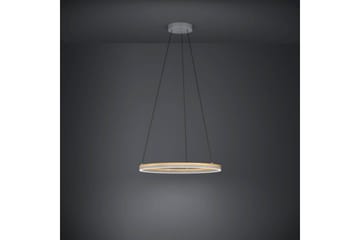 Takpendel Eglo Cadinaro Grå/Trä Rondell - Belysning - Lampor & belysning inomhus - Fönsterlampa