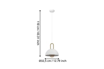Takpendel Eglo Calmanera Vit, Mässing - Vit/Mässing - Belysning - Lampor & belysning inomhus - Fönsterlampa