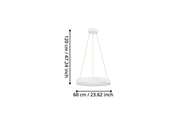 Takpendel Eglo Campo Rosso Vit Rondell - Belysning - Lampor & belysning inomhus - Fönsterlampa