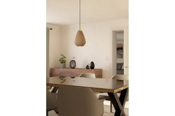 Takpendel Eglo Caprarola - Beige/Mässing - Belysning - Lampor & belysning inomhus - Fönsterlampa