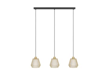 Takpendel Eglo Ciudadela med 3 Lampor - Mässing/Vit/Svart - Belysning - Lampor & belysning inomhus - Fönsterlampa