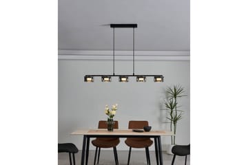 Takpendel Eglo Copillos Svart/Transparent med 5 Lampor - Belysning - Lampor & belysning inomhus - Fönsterlampa