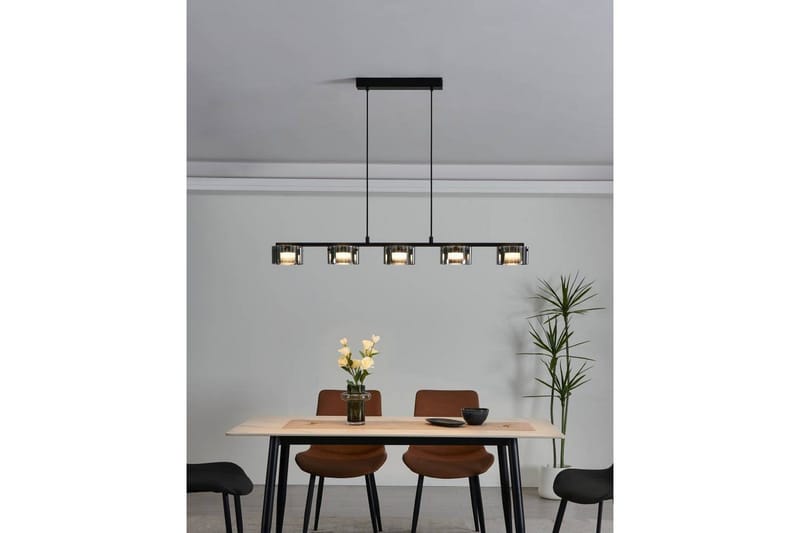 Takpendel Eglo Copillos Svart/Transparent med 5 Lampor - Belysning - Lampor & belysning inomhus - Fönsterlampa