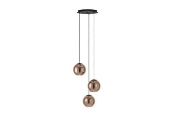 Takpendel Eglo Cordoba Rondell Svart/Koppar med 3 Lampor - Belysning - Lampor & belysning inomhus - Fönsterlampa