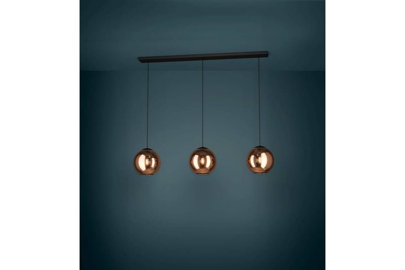 Takpendel Eglo Cordoba Svart/Koppar med 3 Lampor - Belysning - Lampor & belysning inomhus - Fönsterlampa