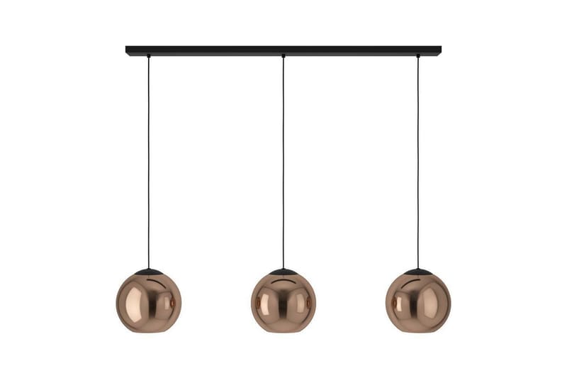 Takpendel Eglo Cordoba Svart/Koppar med 3 Lampor - Belysning - Lampor & belysning inomhus - Fönsterlampa