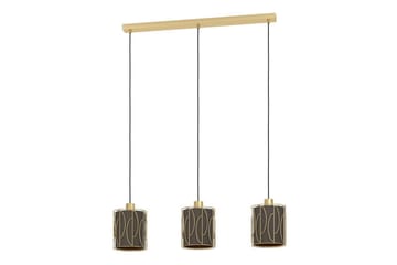 Takpendel Eglo Corojal Cappuccino/Mässing med 3 Lampor - Belysning - Lampor & belysning inomhus - Fönsterlampa